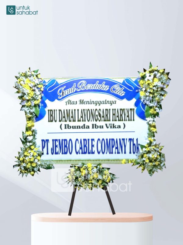 Karangan Bunga Dukacita Blitar 01