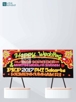 Karangan Bunga Wedding Tebing Tinggi 03