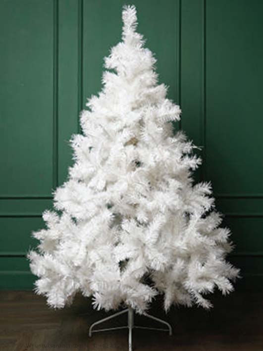 White Natural Drop Pine Tree