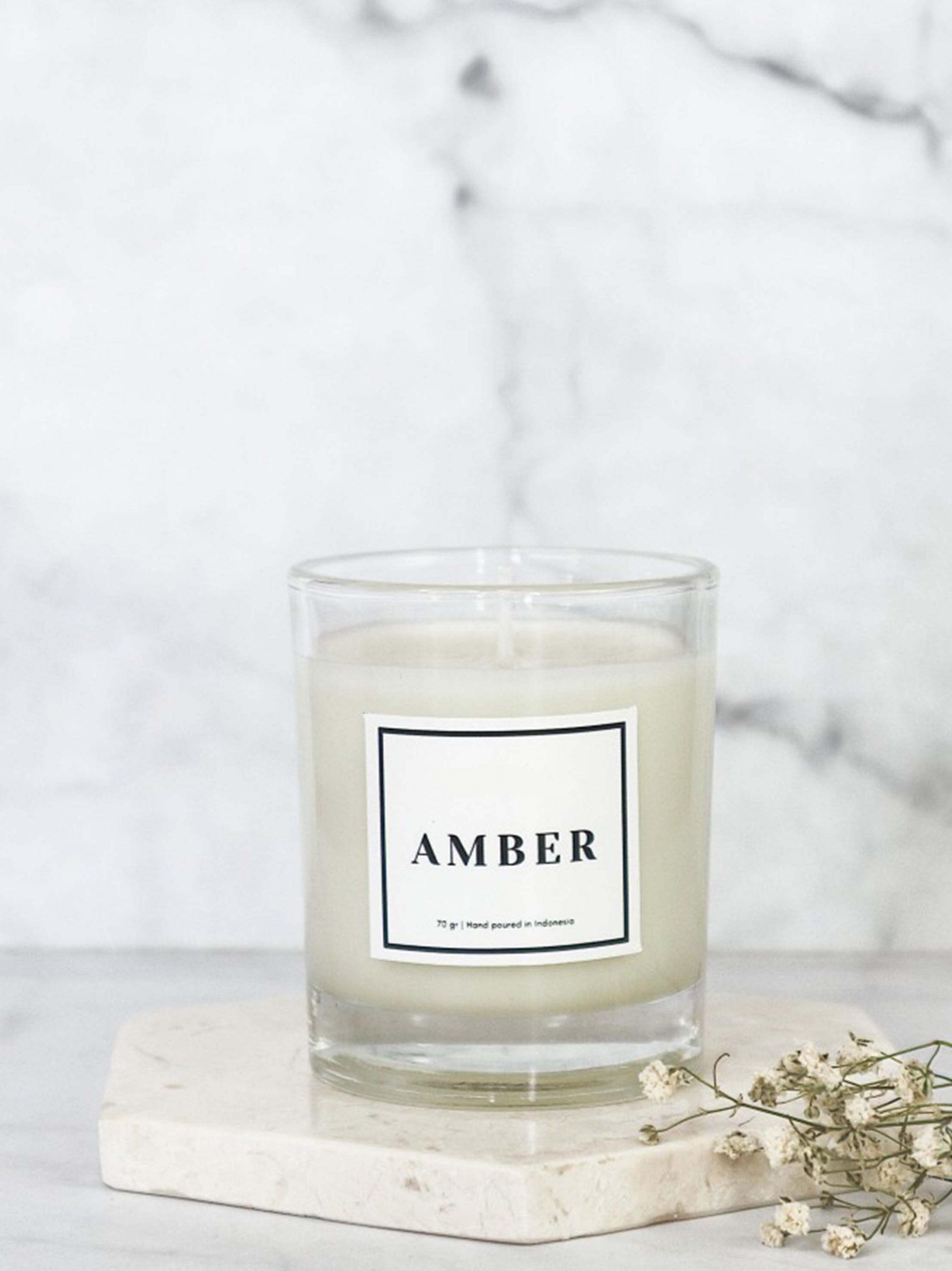 Amber Aromatic Candle