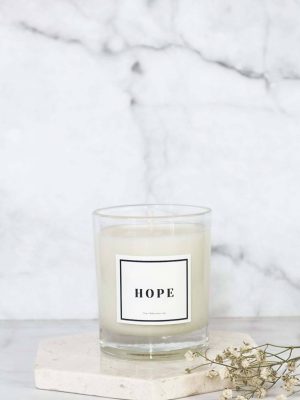 Hope Jasmine Tea Candle