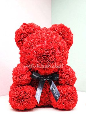 Artificial Rose Bear