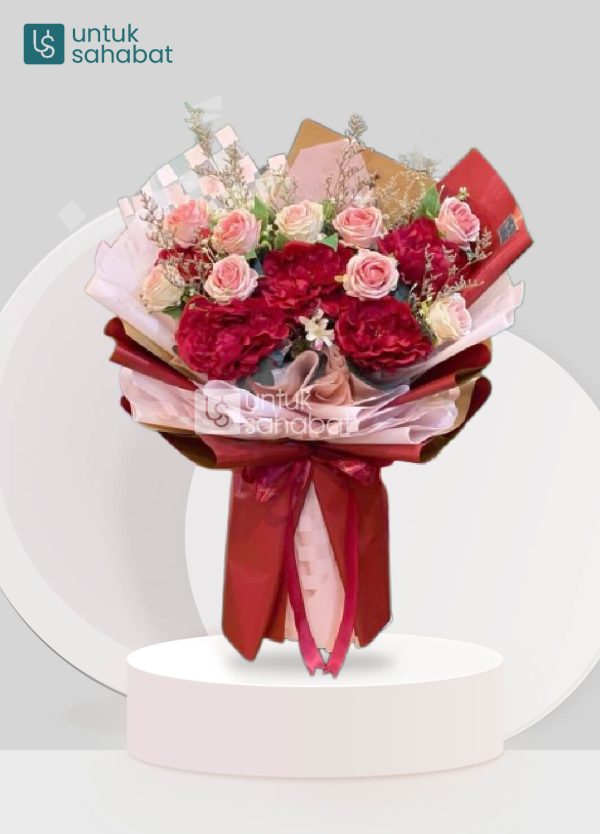 Buket Bunga Padang 12