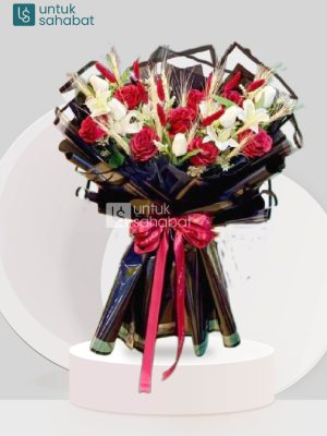 Buket Bunga Padang 16