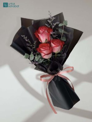 Buket Mawar Merah 3