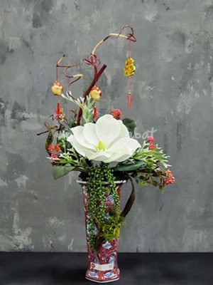 Artificial Magnolia CNY