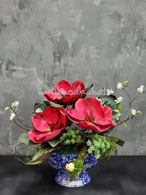 Artificial Magnolia CNY