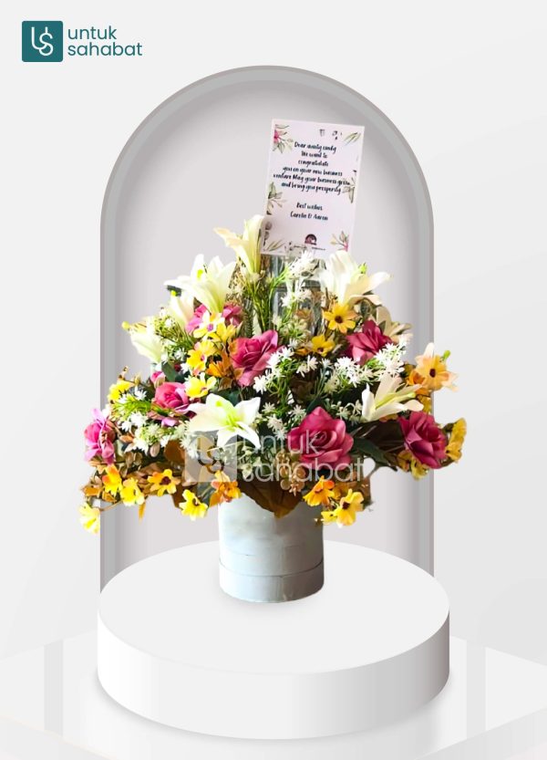 Bunga Meja Artificial Ogan Ulu 10