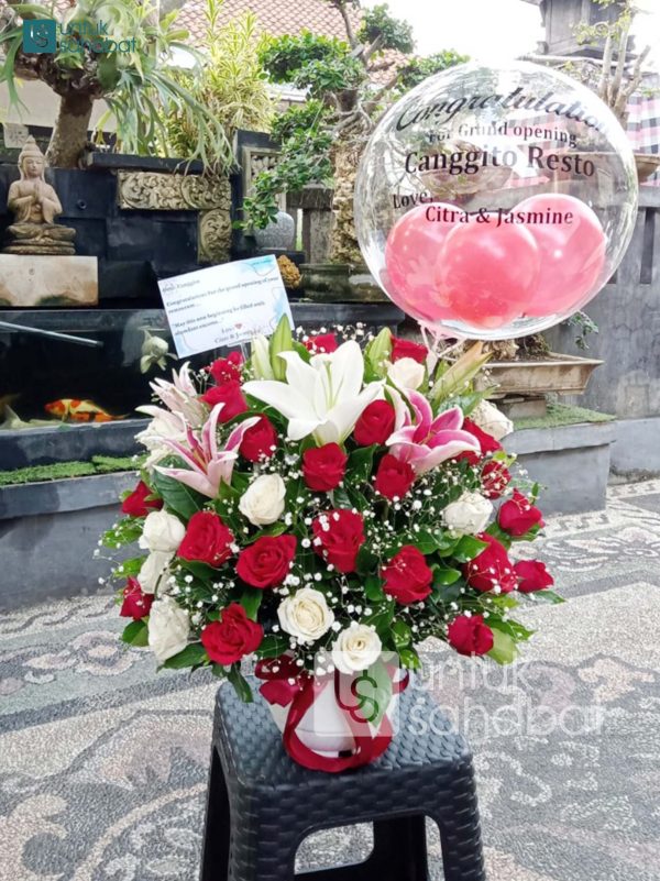 Congratulation Mawar Balon