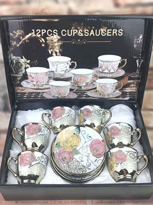 Flower Cups and Saucer Depok
