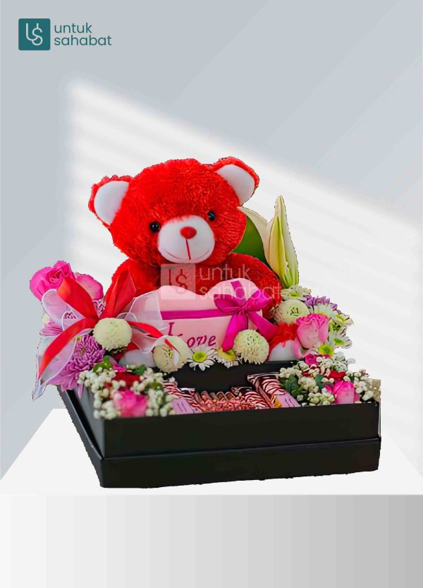 Fresh Flower Gift Box Pelaihari