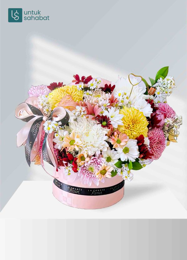 Fresh Flower Gift Box Pelaihari 6