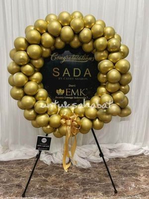 Gold Balloon Paper Board Jakarta