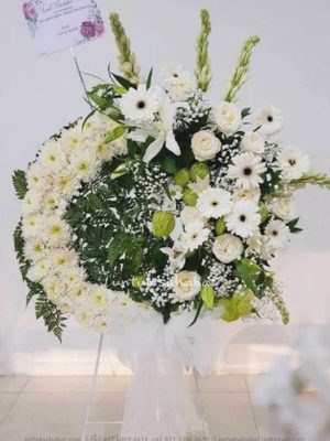 Halo Circle Standing Flower