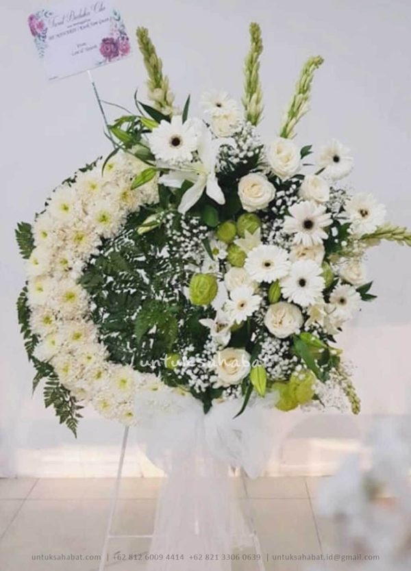 Halo Circle Standing Flower