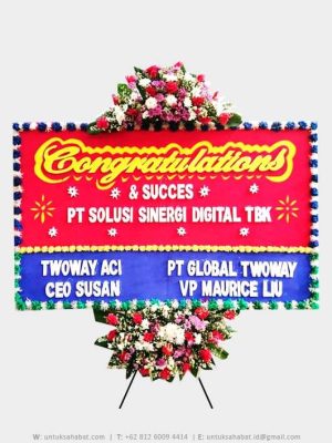 Karangan Bunga Congratulation 07