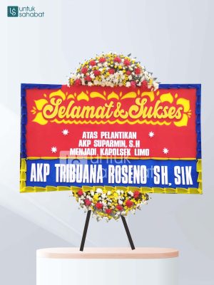 Karangan Bunga Wedding Cipanas 01