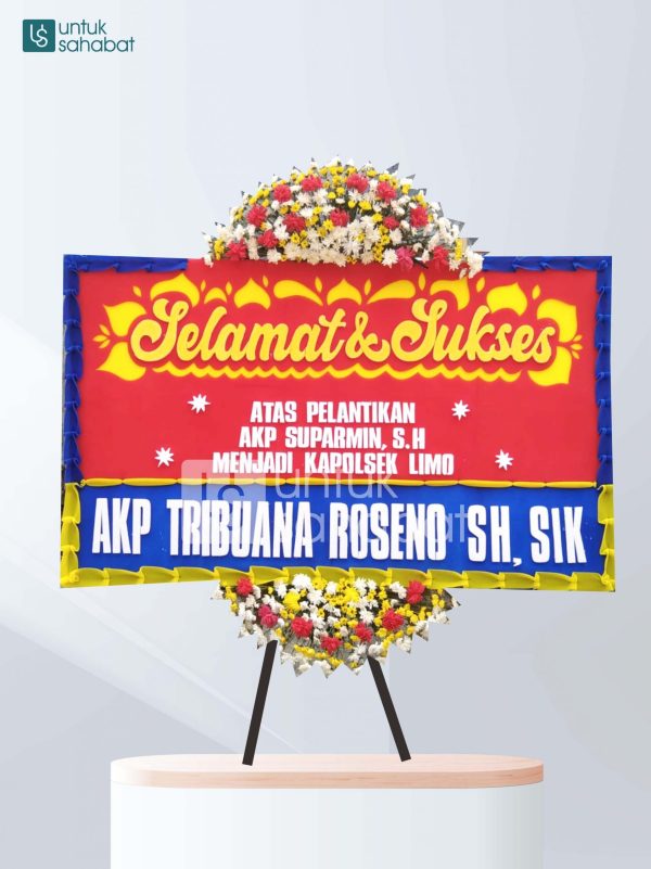 Karangan Bunga Wedding Cipanas 01