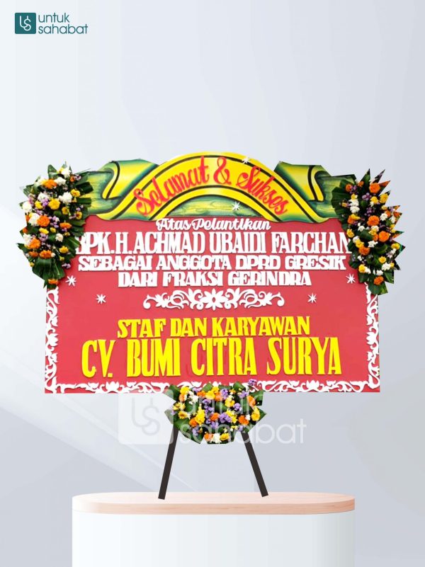 Karangan Bunga Congratulation Gresik 04