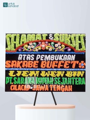 Karangan Bunga Congratulation Makassar 01