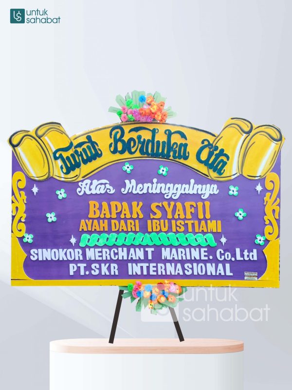 Karangan Bunga Dukacita Banjarmasin 04