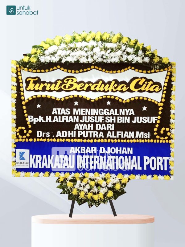 Karangan Bunga Dukacita Duren Sawit
