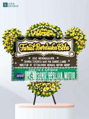 Karangan Bunga Dukacita Gambir