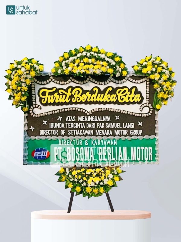 Karangan Bunga Dukacita Gambir