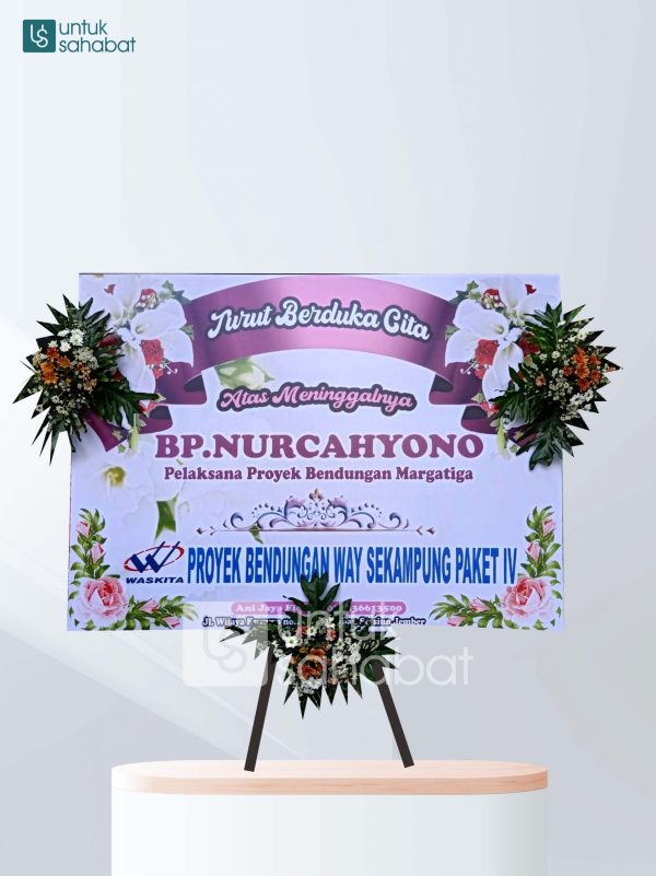 Karangan Bunga Dukacita Jember 08