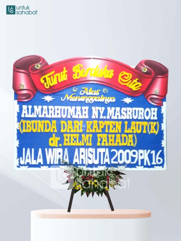 Karangan Bunga Dukacita Jombang 03