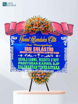 Karangan Bunga Dukacita Kediri 07