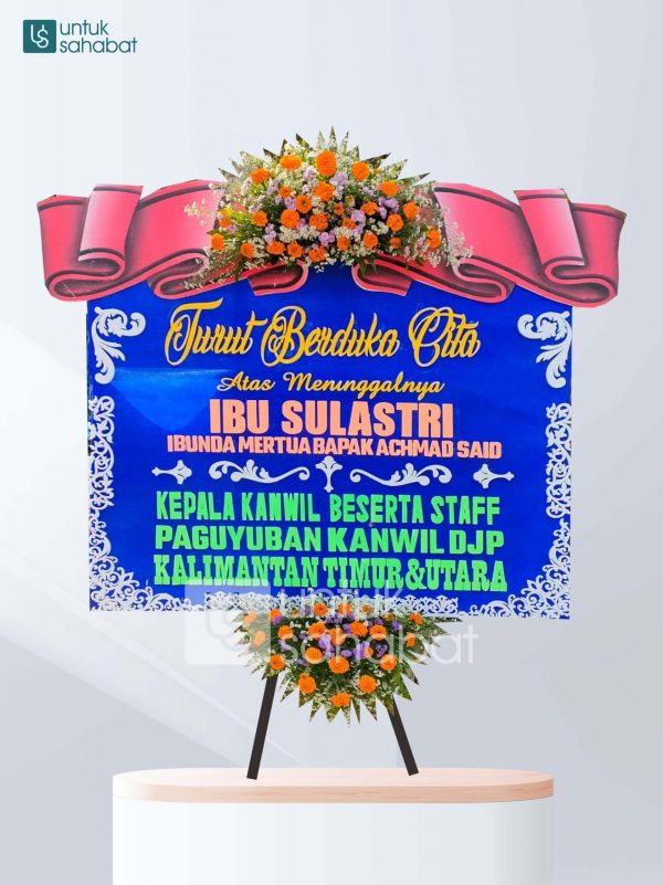 Karangan Bunga Dukacita Kediri 07