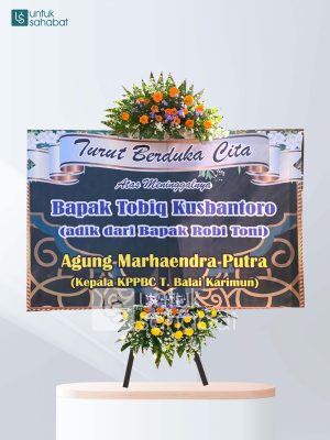 Karangan Bunga Dukacita Kediri 08