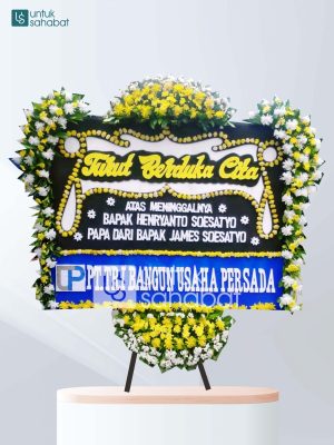 Karangan Bunga Dukacita Kelapa Gading