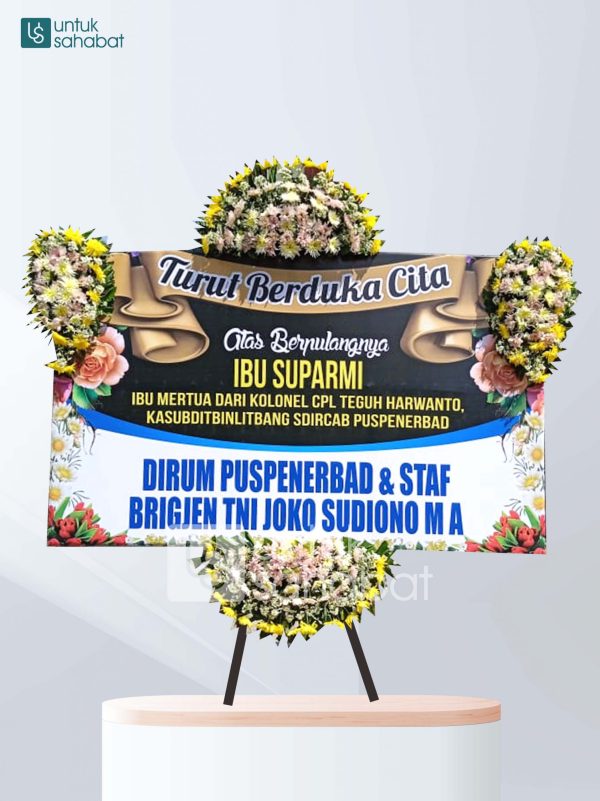 Karangan Bunga Dukacita Madiun 07