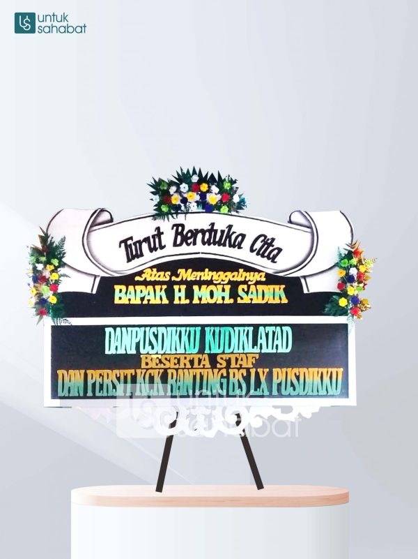 Karangan Bunga Dukacita Madura 01