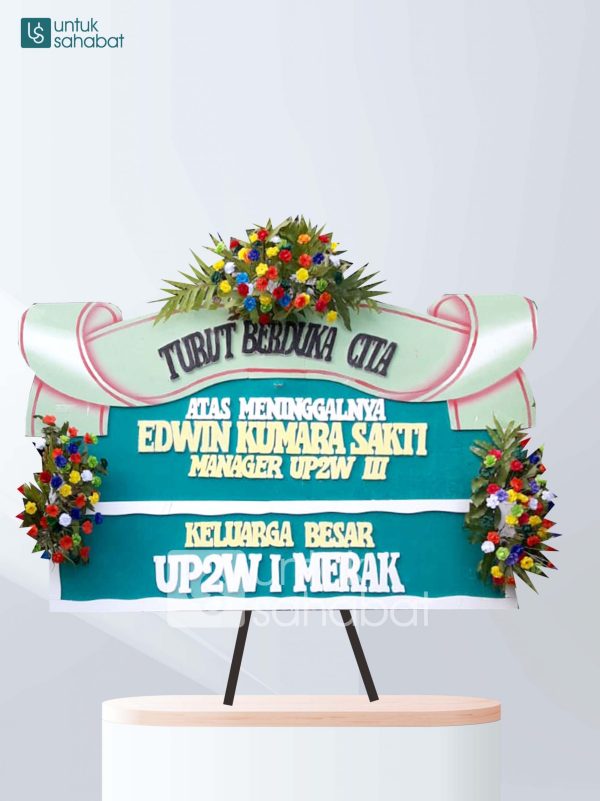 Karangan Bunga Dukacita Madura 03