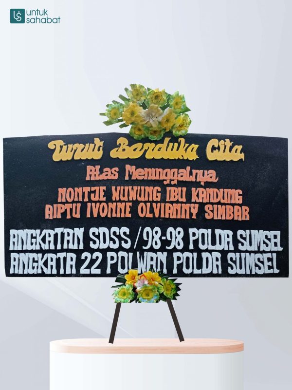 Karangan Bunga Dukacita Manado 02