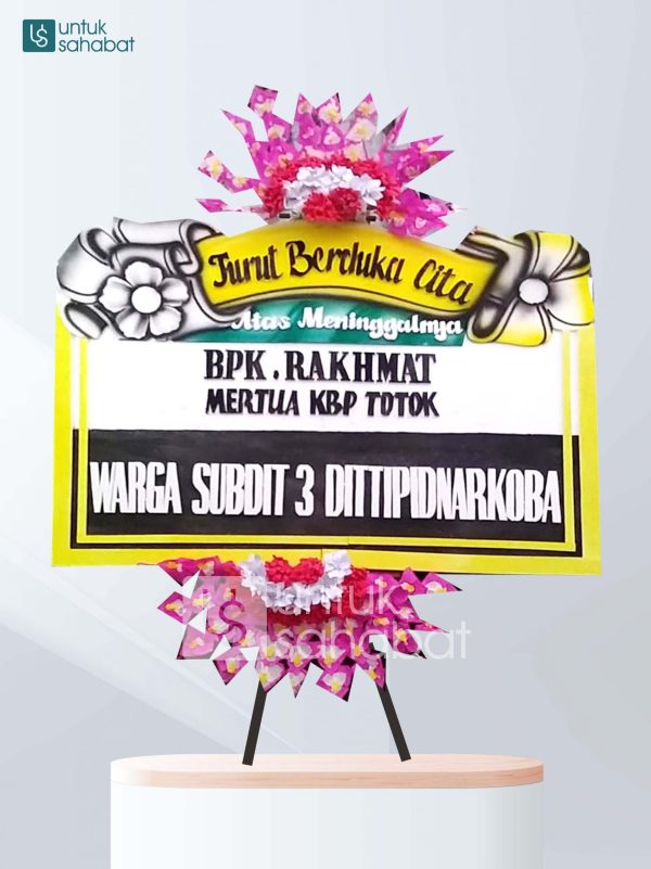 Karangan Bunga Dukacita Pekalongan 04