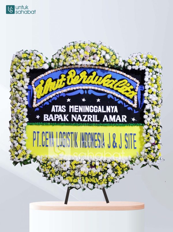Karangan Bunga Dukacita Premium 2