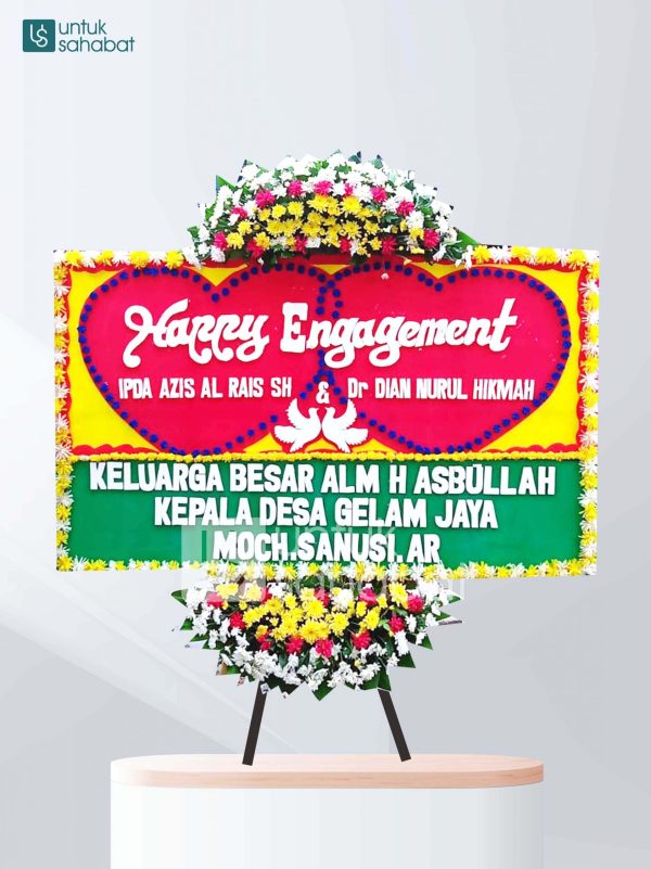Karangan Bunga Engagement Tangerang 1