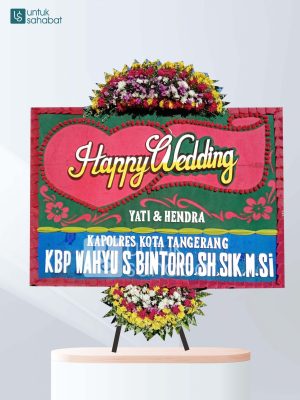 Karangan Bunga Wedding BSD 1