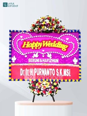 Karangan Bunga Wedding Bandung 02