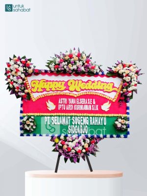 Karangan Bunga Wedding Bandung 03