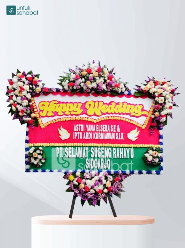 Karangan Bunga Wedding Bandung 03