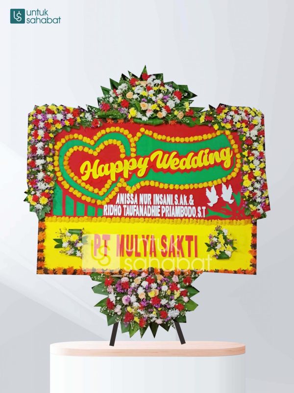 Karangan Bunga Wedding Bandung 05