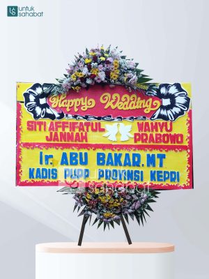 Karangan Bunga Wedding Bantul 02