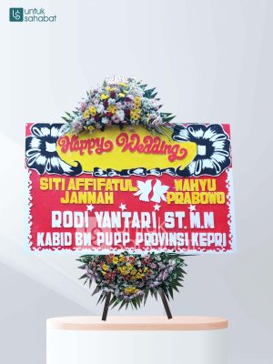 Karangan Bunga Wedding Bantul 03