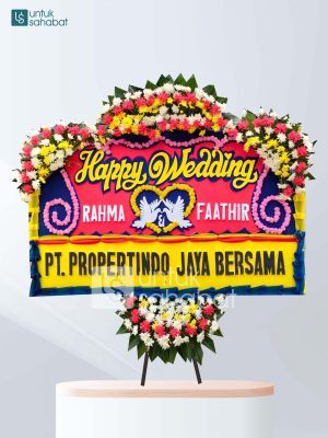 Karangan Bunga Wedding Bekasi 03