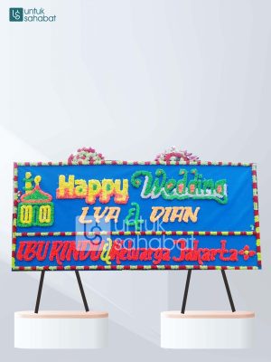 Karangan Bunga Wedding Bengkulu 01